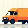 Delivery truck icon representing nationwide delivery in Malaysia